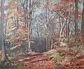 Léon Houyoux, Automne au Rouge-Cloître, coll.Nicolas Houyoux