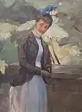 Léon Houyoux, Portrait de Missia, coll. Nicolas Houyoux