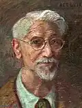 Léon Houyoux, autoportrait