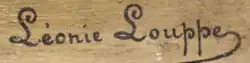 signature de Léonie Louppe