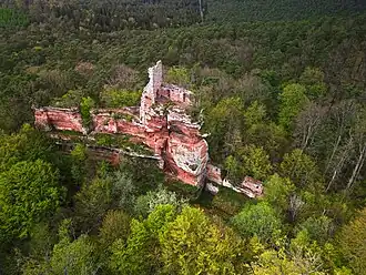 Château de Lutzelhardt.