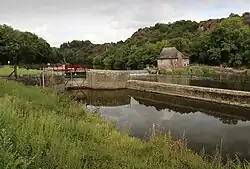 L'écluse et le moulin du Boël.