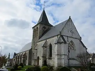 L'église romane bâtie à partir du XIe&nbsp;siècle