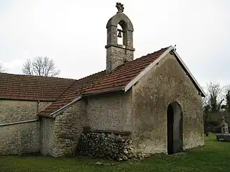 L'église de Montormentier.