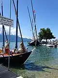L'Aurore et la Demoiselle  à Vevey