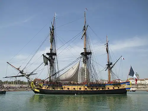 L'Hermione.