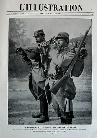 En juillet 1915.