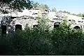 L'arrière du casernement.