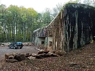 L'entrée des munitions.