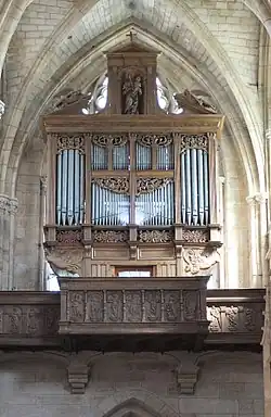 L'orgue du XVIe&nbsp;siècle.