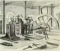 Usine de la Vieille-Montagne. Intérieur des ateliers d'Angleur. L'Illustration 1843.