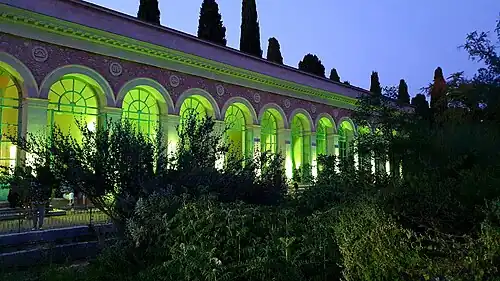 L'orangerie lors des festivités du 800e anniversaire de la faculté de médecine.