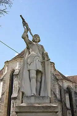 Statue de Jeanne d'Arc de Lagny-sur-Marne