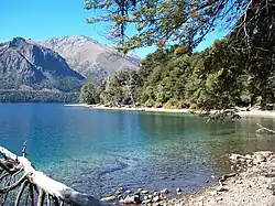 Vue de la zone centre-ouest du lac.