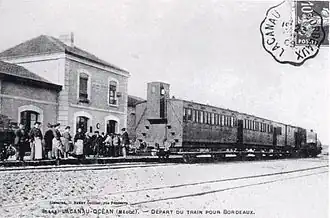 Gare de Lacanau-Océan.