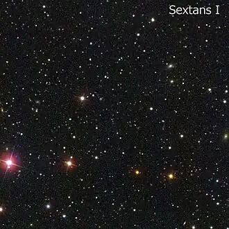 Image illustrative de l’article Galaxie naine du Sextant