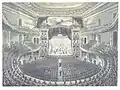 L'auditorium du temps d'Augustin Daly, années 1870.