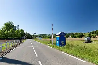 Poste de douane de la « principauté »