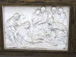 Détail du calvaire de la chaussée de Bavay.