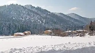 Le hameau de la Benague.