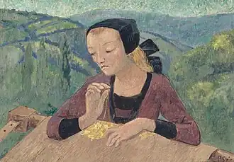 La Brodeuse, 1925-1927 – Musée d'Arts de Nantes, Nantes.