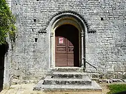 Le portail de l'église.