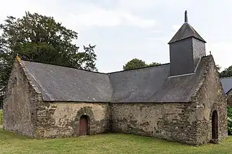 Chapelle Saint-Méen : vue extérieure.