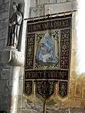 Bannière de procession de Notre-Dame-de-la-Pitié.