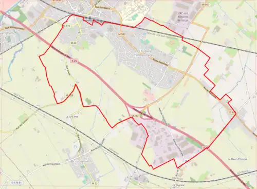 Carte OpenStreetMap.