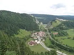 Le village côté nord.