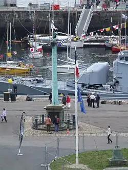 Les quais de Penfeld avec La Consulaire pendant la Fête.
