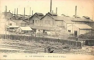 Ancienne usine Babcock et Wilcox.