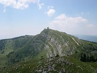 La Dôle vue de la pointe de Poêle Chaud.
