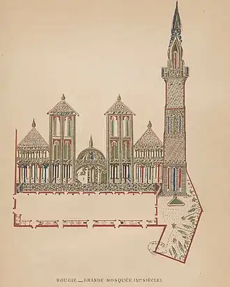 Grande mosquée de Béjaïa au XIe&nbsp;siècle