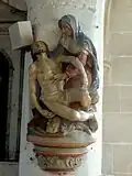 Groupe sculpté - Vierge de Pitié.