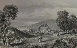 Gravure extraite de La Normandie par M. Jules Janin, XIXe&nbsp;siècle.