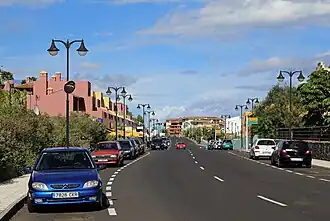 Rue principale (Calle de Los Cancajos)