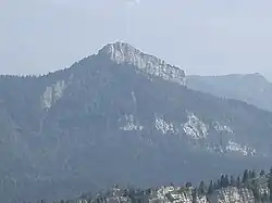 Face Nord-ouest, depuis le sommet de la Grande Sure