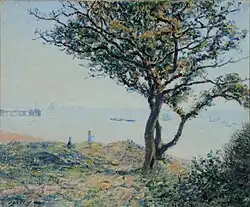 La Rade de Cardiff, Alfred Sisley, 1897, musée de Reims.