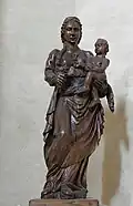 Vierge à l'Enfant du XVIIIe.