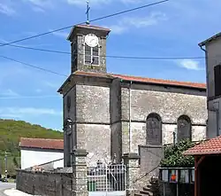L'église Saint-Nicolas de La Rouillie.