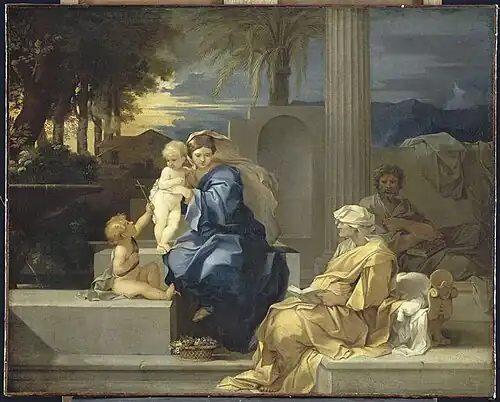 Sébastien Bourdon, La Sainte Famille (années 1650)