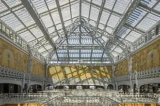 Le dernier étage et la verrière.