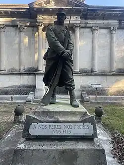 « La Sentinelle des morts », 1899. Monument au morts à Avignon