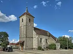 L'église Saint-Claude.