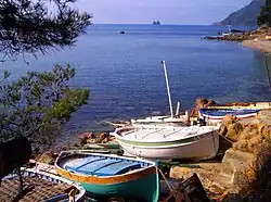 La Verne, les Deux Frères et le cap Sicié.