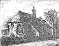 La chapelle vers 1906 (dessin de Louis Le Guennec).