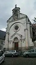 La chapelle des lazaristes, lieu de soin pour les malades au Moyen-Âge.