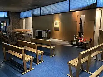 La chapelle mariale.