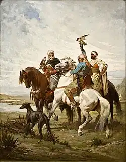 La chasse au Faucon.